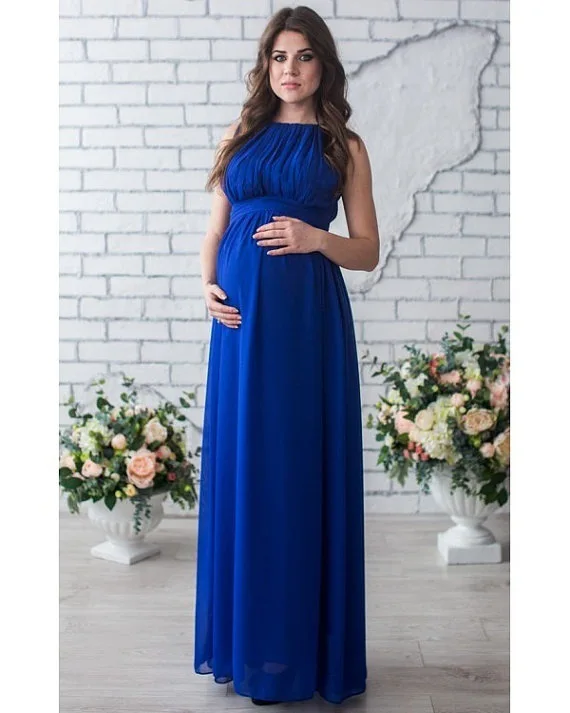 Платья для беременных, платья для беременных, реквизит для фотосессии, женское длинное макси платье, сексуальное кружевное платье с круглым вырезом для беременных