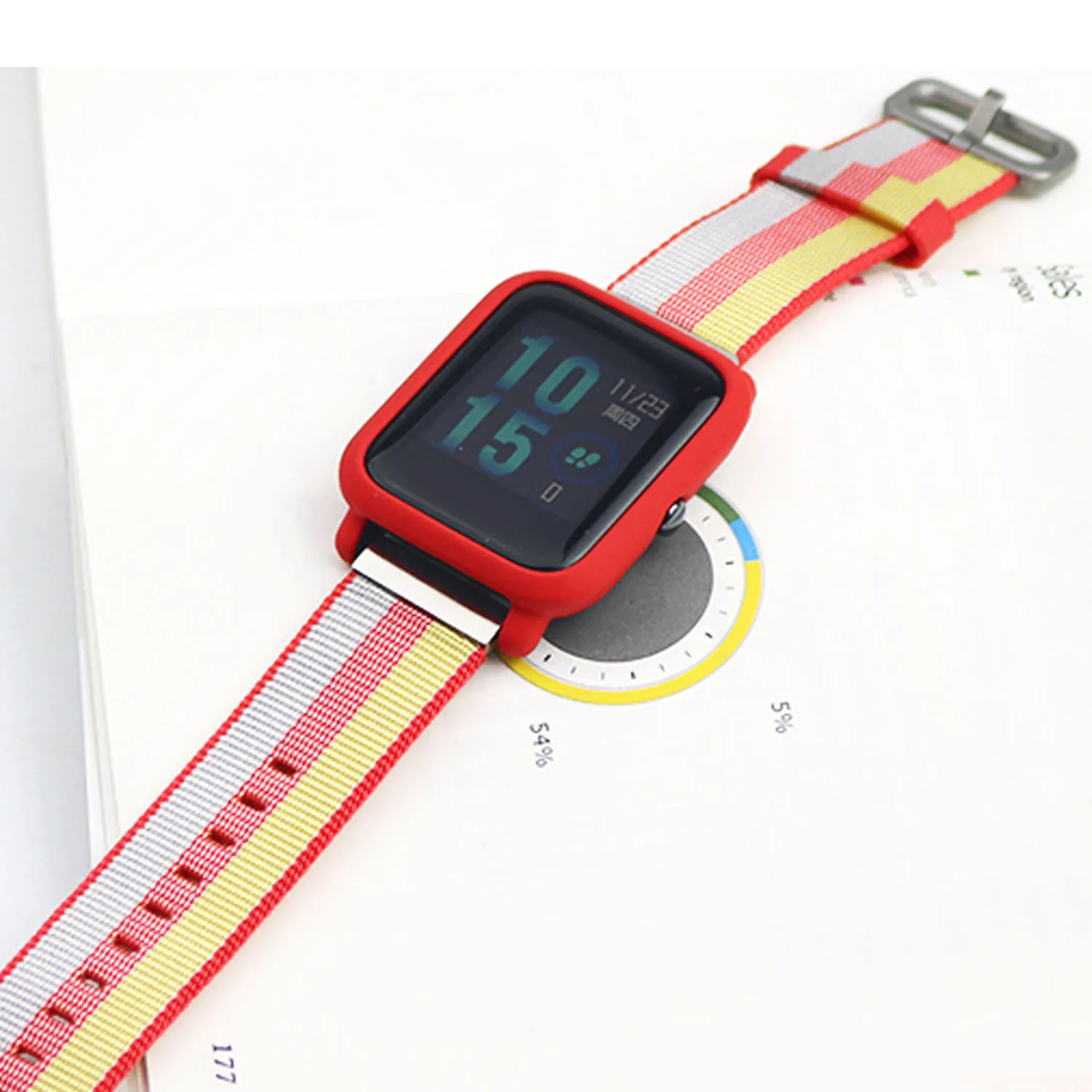 Gosear умный защитный чехол тонкая рамка PC защитная оболочка для Xiaomi Huami Amazfit Bip