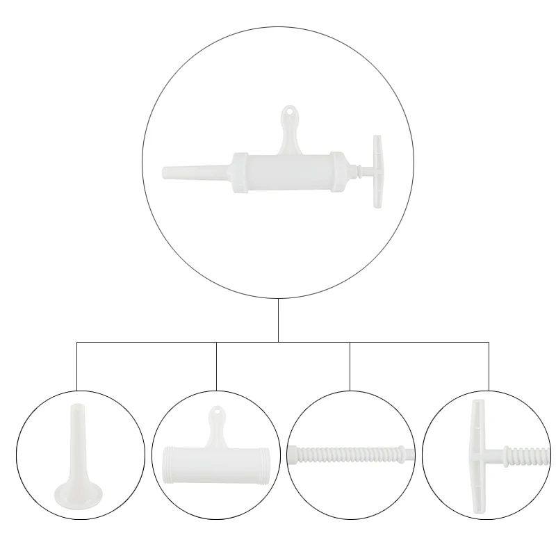 Ручные инструменты для колбасы, пищевая пластиковая колбасная машина, треска, кишки, высокая емкость, кухонная мясорубка