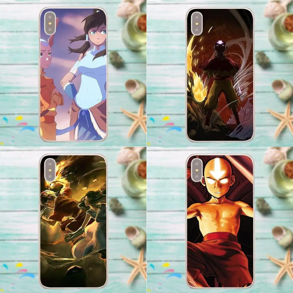

Korra Avatar Last Airbender TPU Screen Protector For Galaxy Alpha Core Prime Note 4 5 8 S3 S4 S5 S6 S7 S8 S9 mini edge Plus