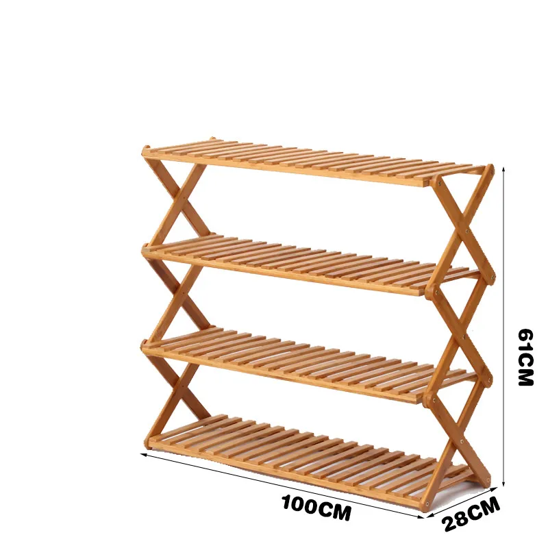 Simple Shoes Shelf Space Dustproof Multi-layer Shoe Storage Economy Free Installation Dormitory Household Folding Shoe Rack - Цвет: C6