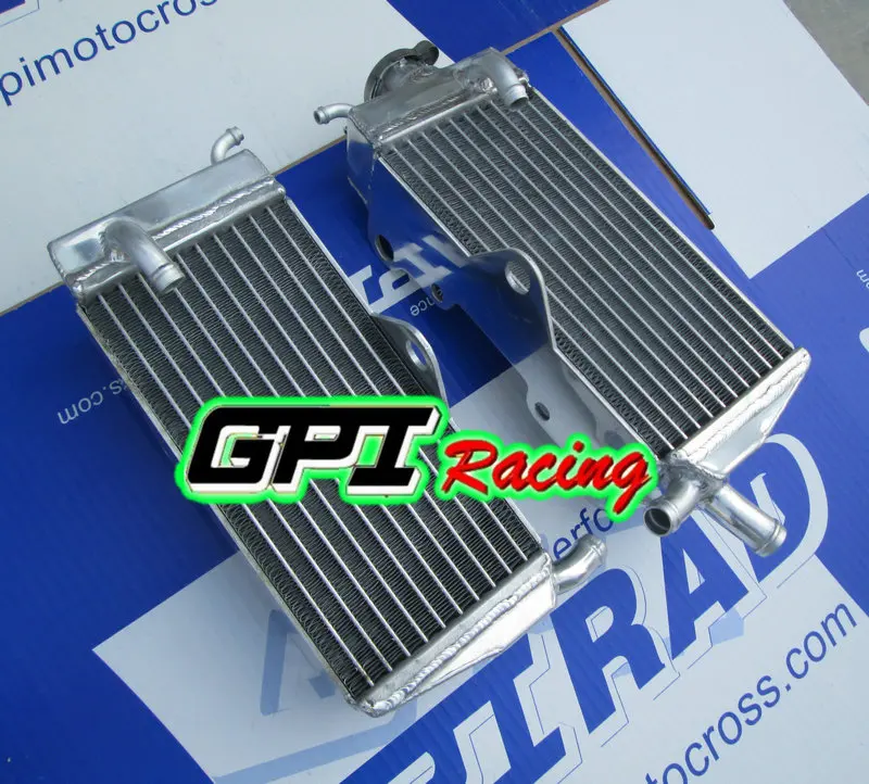 Алюминиевый радиатор и красный шланг для HONDA CR125R/CR125 1990 1997 91 92 93 94 95 96|radiator for honda|honda