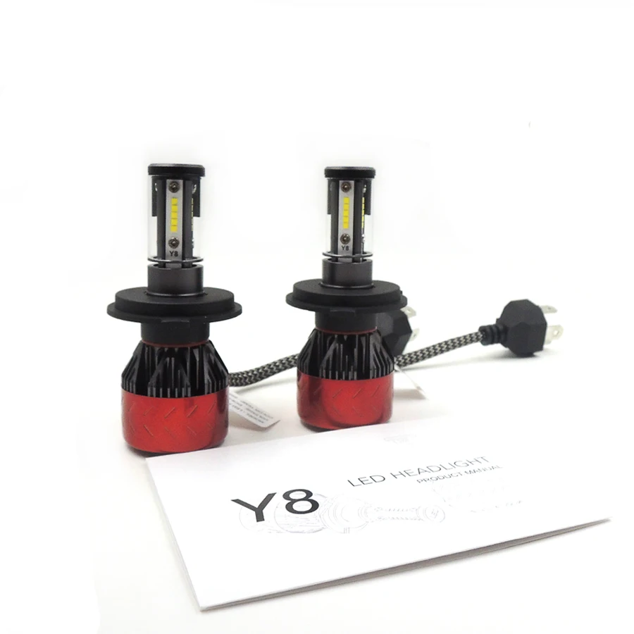 Pair Built-in Canbus System H4 LED Headlight Bulb 160W 6500K 18000Lumens Extremely Bright(9003 Hi/Lo) CSP Chips Conversion Kit | Автомобили