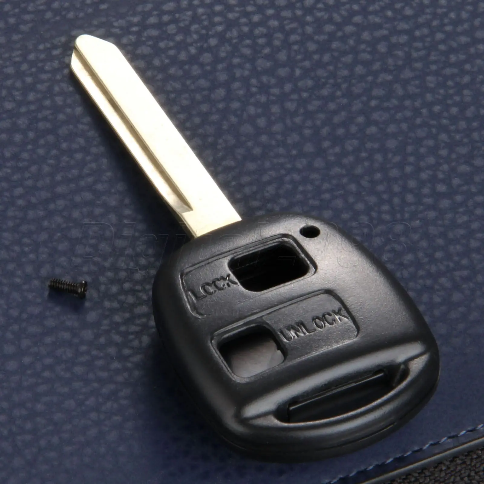 

Yetaha New Uncut Blade 2 Button Blank Remote Car Key Shell Case Fob Replacement For Toyota Yaris Key Cover case Free Shipping