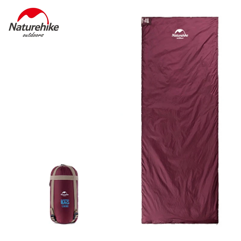 NatureHike конверт хлопковый спальный мешок для кемпинга на открытом воздухе весна