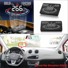 Car Information Projector Screen For SEAT Ibiza 6L 6J SC MK3 MK4 2002~2014  Driving Refkecting Windshield HUD Head Up Display