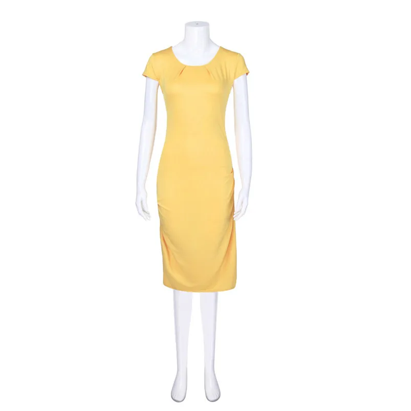 sexy 2018 summer dresses short sleeve and knee-length dress evening dress sheath party dress vestido dropshipping #F#50JY2505