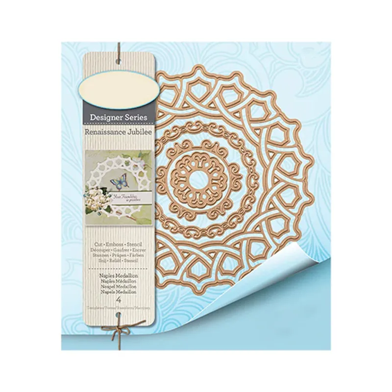 

DiyArts Round Circle Metal Cutting Dies for Photo Frame Dies Scrapbooking for Card Making DIY Embossing Cuts New Craft