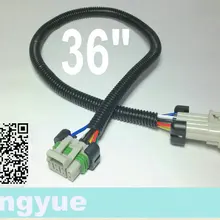 Longyue 2 шт. LS1 LS2 LS3 LS6 Camaro Корвет катушка зажигания перемещение жгут расширение 3" 90 см провода