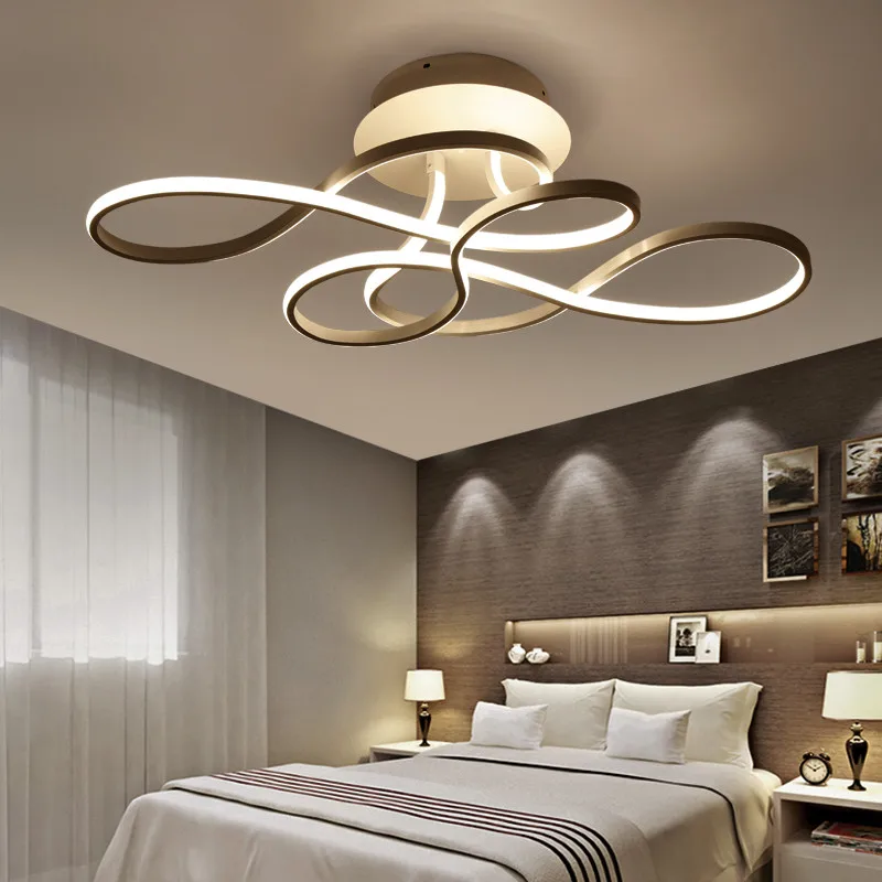 

Semiflush mount modern LED chandelier lighting for living room LED ceiling chandeliers luminarias para teto lamparas de techo