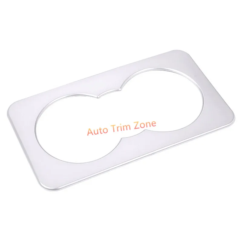 ABS Matt 1 PCS font b Interior b font Rear Armrest Water Cup Holder Cover Trim