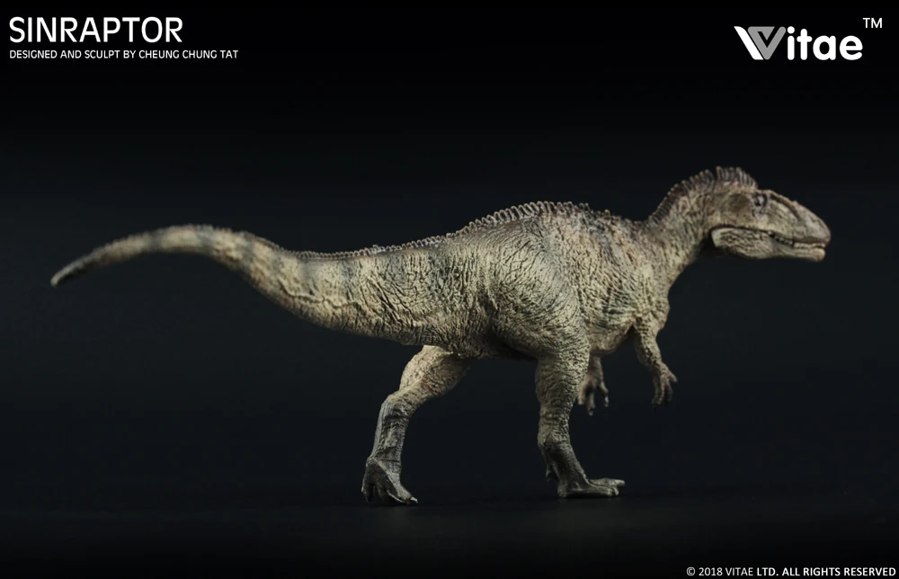 2018 жизненная модель динозавра Юрского периода животного Chilantaisaurus tashuikouensis