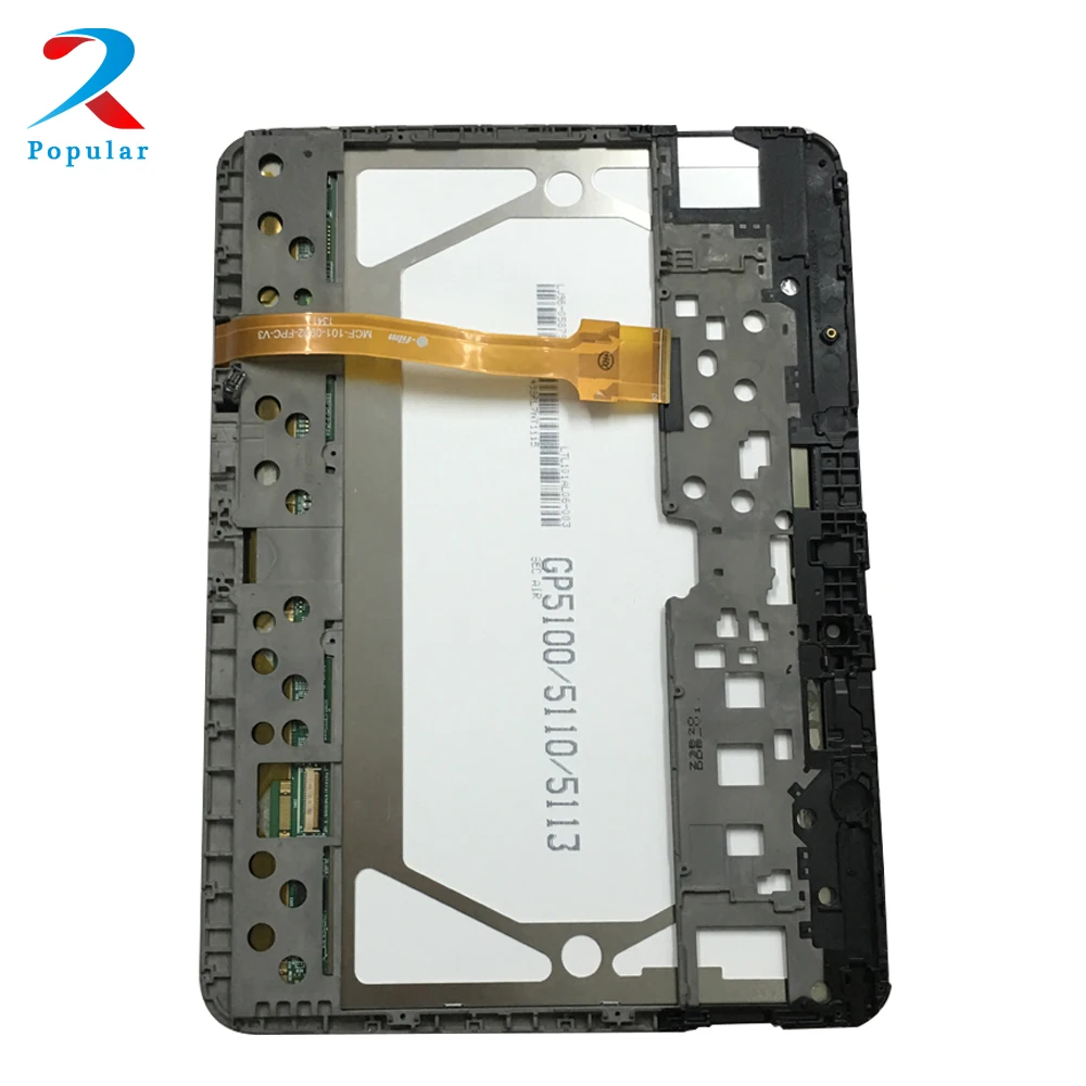 For Samsung Galaxy Tab 3 P5200 P5210 Touch Screen Digitizer Sensor Glass + LCD Display Panel Monitor Assembly + Frame For Samsung Galaxy Tab 3 P5200 P5210 Touch Screen Digitizer Sensor Glass + LCD Display Panel Monitor Assembly + Frame