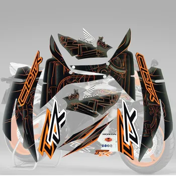 

Motorcycle For Honda CBR600RR 07-12 CBR 600 RR 2007-2012 CBR600 F5 Fairing Sticker Full Kit Applique High Quality Whole Vehicle