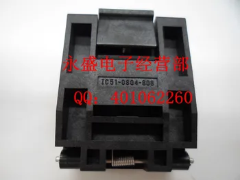 

Free shipping new programming socket QFP80/TQFP80 /LQFP80 test holeder IC51-0804-808-14 pitch 0.5MM