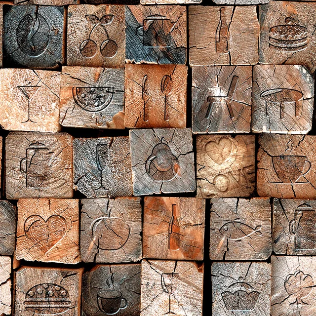Restaurant Kitchen Wallpaper aliexpress : buy 3d stereo embossed wood fiber personality Restaurant Kitchen Wallpaper aliexpress : buy 3d stereo embossed wood fiber personality