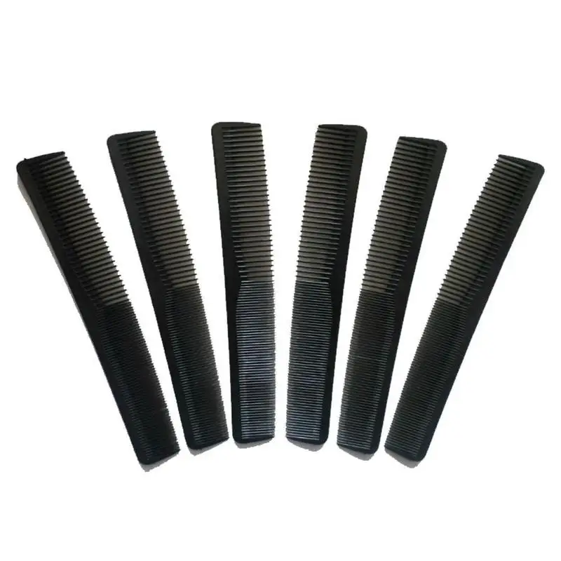 1pcs Hair Comb Mens Women Pocket Salon Barber Hairdresser Black Combs