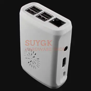 

Raspberry PI 3 model B+plus White Case Cover Shell Enclosure ABS Plastic Box for Raspberry PI 2,PI3 Model B, PI 3B