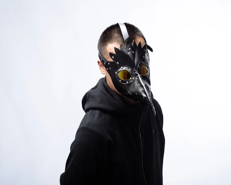 Маска Чумного доктора птица маска доктор длинный нос Косплей необычная маска эксклюзивный Готический Ретро Рок кожа маска на Хэллоуин