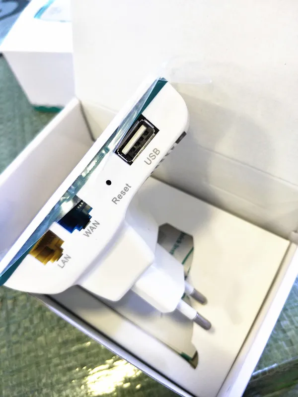 Беспроводной ретранслятор N WiFi удлинитель con RJ45 LAN e WAN порт 2 4G полоса IEEE