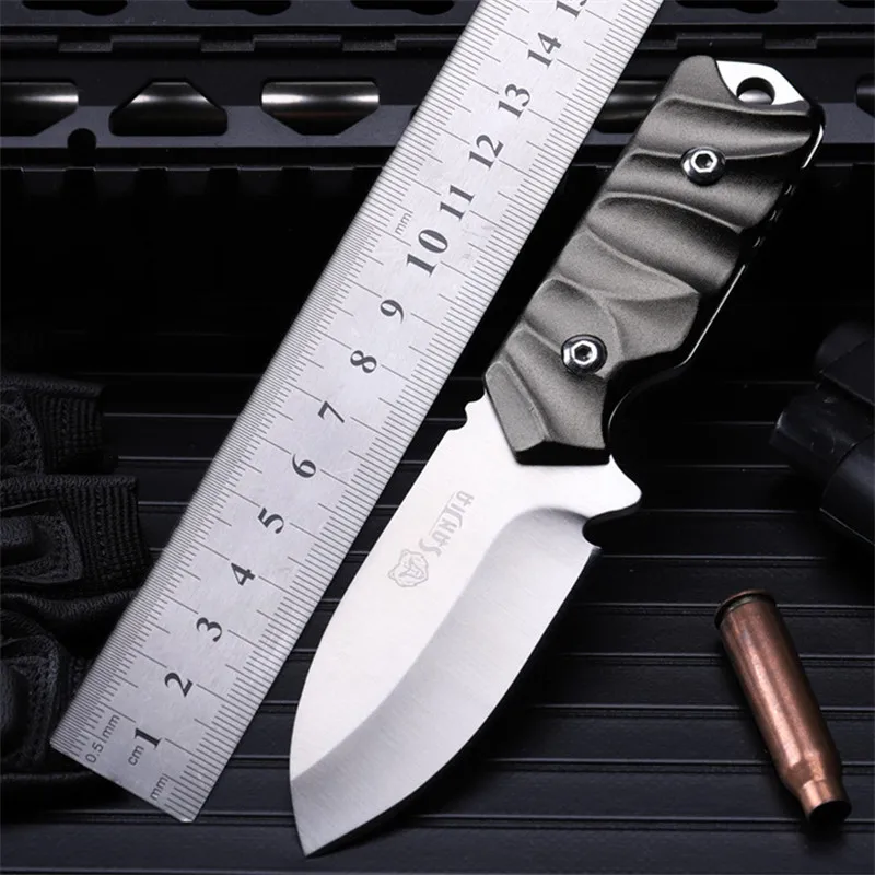 Sales in 2016 Karambit Navajas high quality outdoor hunting knife self-defense wilderness survival and wild fruit hardness small