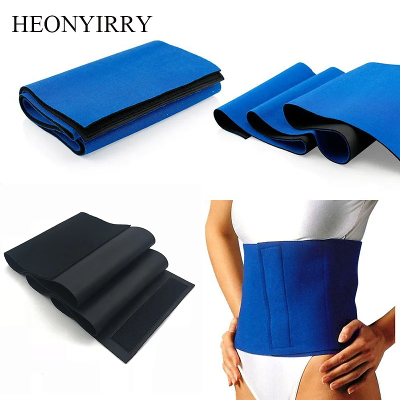 Neoprene Waist Trimmer Sweat Fat Cellulite Burner Body Leg Slimming Shaper Exercise Wrap Belt Body Belly
