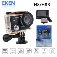 2017new 100% Original EKEN H8/H8R Action Camera VR360 Ultra 4K/30fps Dual LCD Mini Cam Waterproof Sports Camera Gopro compatible