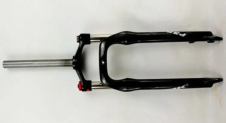 Pasak Велосипедная вилка 26 велосипедная передняя вилка с амортизацией для 26*4,0 мм шин