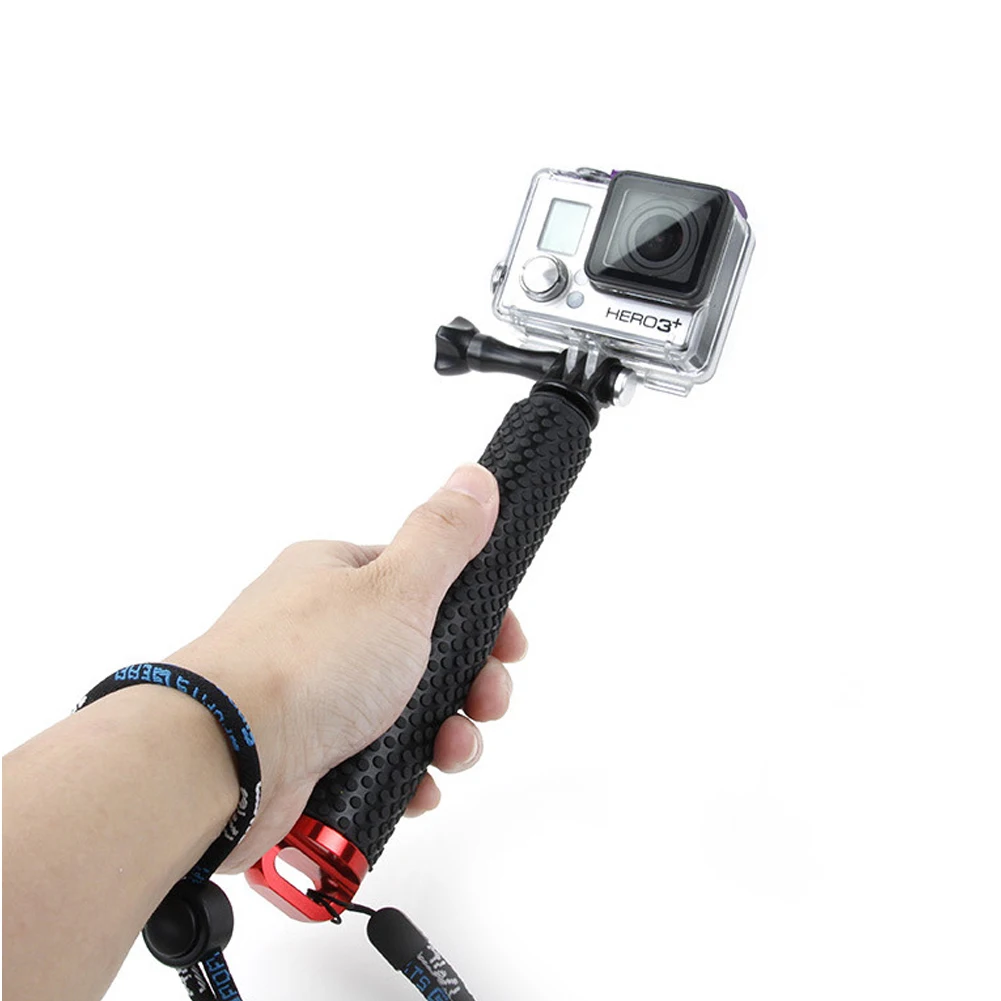 

Aluminum Alloy Extendable Self Selfie Stick Handheld Monopod Dive Since for Gopro Hero 5 4 3+ 3 2 sj4000 Xiaomi yi Sport Camera
