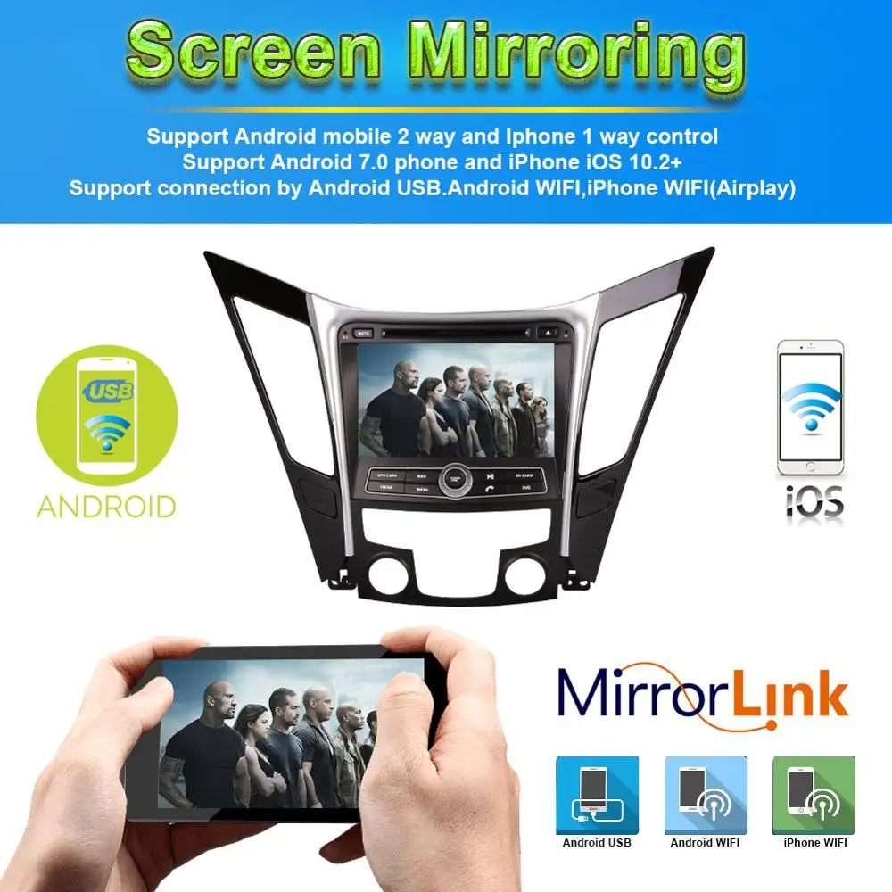 Top Android 8.0 Octa Core 4GB RAM Car Radio Stereo DVD Player For Hyundai Sonata I40 I45 I50 YF 2011- GPS Navigation Multimedia 6 Top Android 8.0 Octa Core 4GB RAM Car Radio Stereo DVD Player For Hyundai Sonata I40 I45 I50 YF 2011- GPS Navigation Multimedia 6