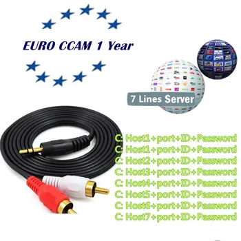 

Cccam Europa Cline for 6 months for Spain Portugal Italy Ploland Ccams Server Dvb S2 Receptor V7 V8 Satellite TV Receiver