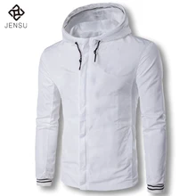 2017 M-5XL Large Size Spring Jackets and Coats Jaqueta Masculina Men’s Casual Fashion Slim Fit Hooded Jackets Zipper Tracksuits