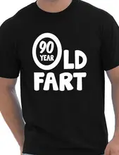 90th anniversaire 90 ans pet drôle adulte hommes cadeau d'anniversaire T-Shirt plus de taille et Colors-A266