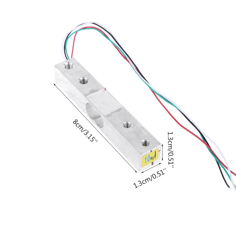 Тензодатчик 10 кг датчик веса электронные кухонные весы+ HX711 AD весовой модуль для Arduino