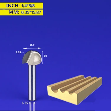 shipping-1PC, ЧПУ твердосплавный вольфрамовый деревообрабатывающий фрезерный станок, деревообрабатывающий инструмент, МДФ, ПВХ, Круглый нижний Гравировальный фрезерный станок - Длина режущей кромки: Model 15