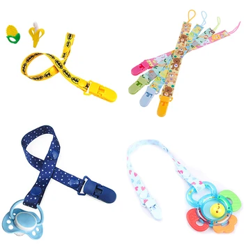 

1PC New Baby Pacifier Clip Pacifier Chain Dummy for Children Teether Anti-drop Rope Cartoon