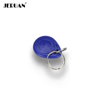 JERUAN A Lot 10pcs Blue125Khz RFID Card Keyfobs For Access Control And Other RFID Reader Use 3-10cm Detecting distance