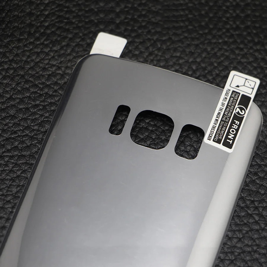 2 шт Передняя и задняя защитная пленка с цветным покрытием для samsung Galaxy S8 S9 Plus, мягкая ПЭТ пленка для S10 S10e, не стекло