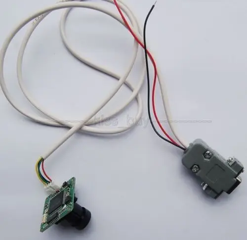 PTC08 RS232 серийная камера Модуль RS232/ttl CMOS 1/4 дюймов DC 3 с v образным вырезом + 5 v| |