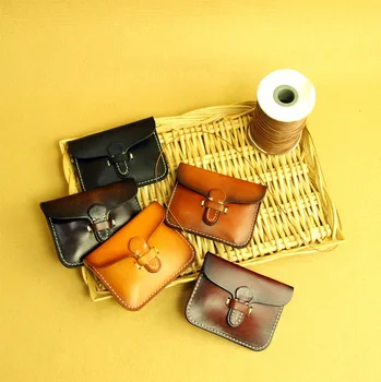 

Multifunction leather retro handmade leather passport cover passport bag document bag passport holder card ticket package