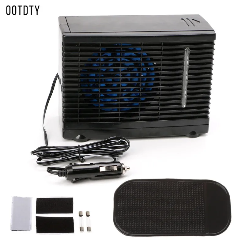 1 Pc Adjustable DC 12V 60W Car Air Conditioner Cooler Cooling Fan Water Ice Evaporative Cooler Portable car air conditioner cooler