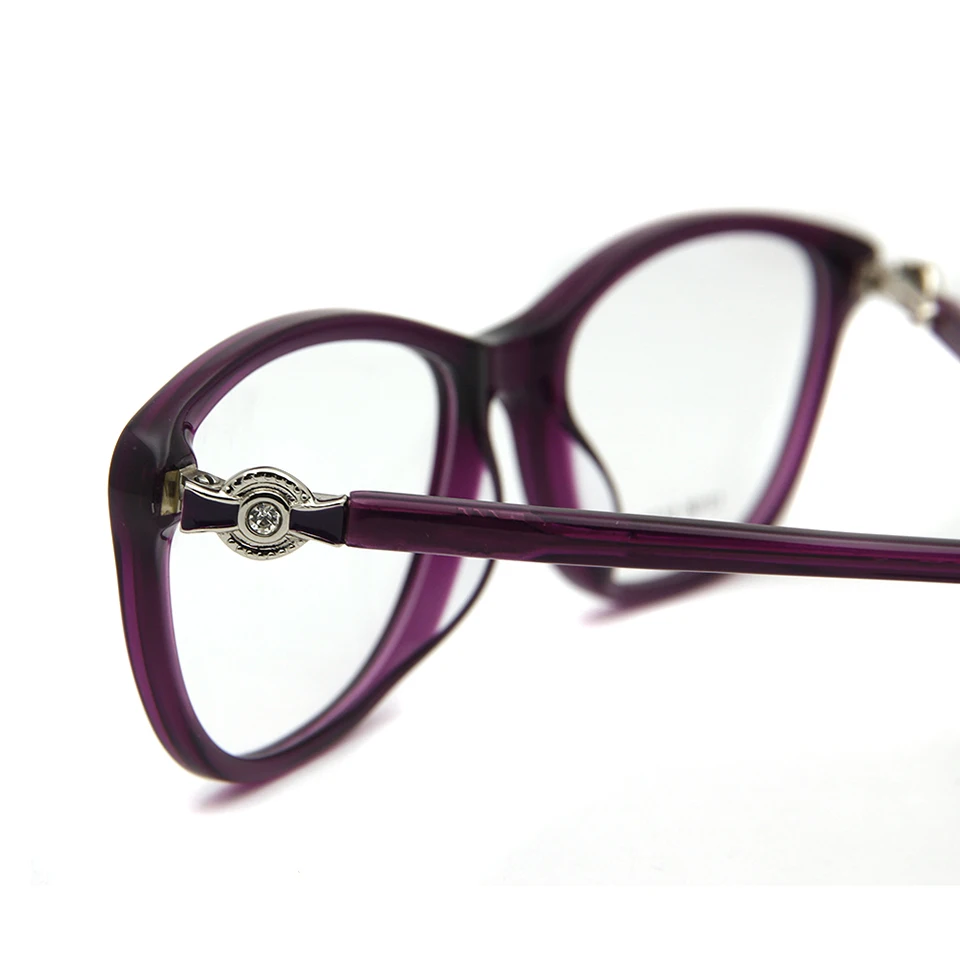 Женские модные оправы для очков роскошные стразы очки Оптические очки оправа для женщин кошачьи очки De Grau Feminino