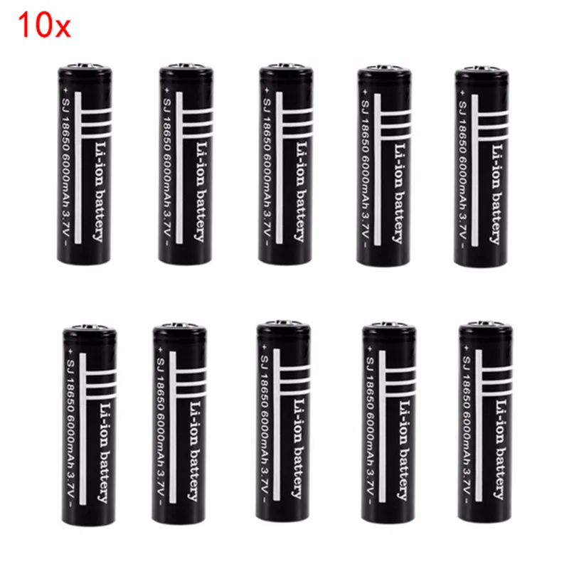 18650 6000mAh 3 7 V литиевая батарея для фонарика перезаряжаемая электронная сигарета |