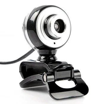 

New Fashion HD Webcam 12M Pixels USB2.0 Computer Web Camera A848 Built-in Microphone For PC Laptop Camcorder DOM668