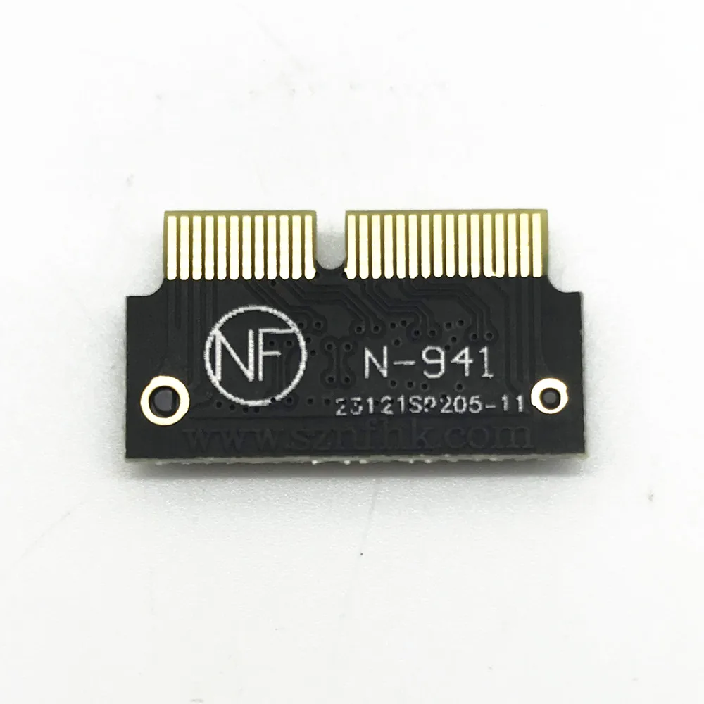 M key M.2 PCI-e AHCI SSD адаптер для 2013 MACBOOK Air A1465 A1466 Pro A1398 A1502 A1419 NGFF для MD711 MD712