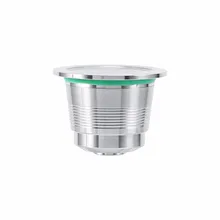 Nachfüllbar Wiederverwendbare Kaffeekapsel Tasse Kaffee Kapseln Edelstahl Für Nespresso Maschine Heißer Verkauf