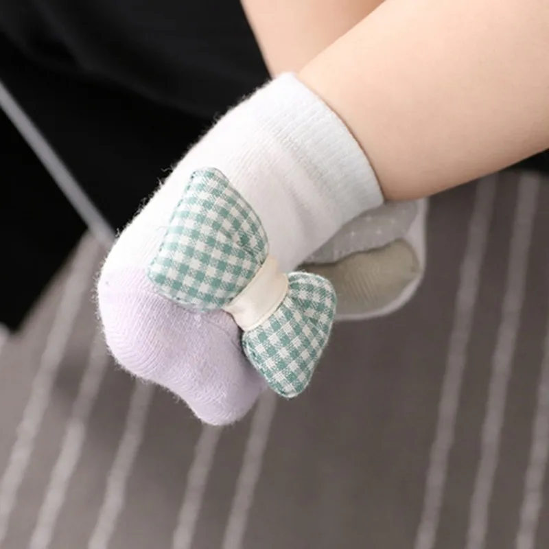 Милые носки для малышей, носки в стерео стиле, мягкие хлопковые носки для мальчиков и девочек, милые носки, детские носки
