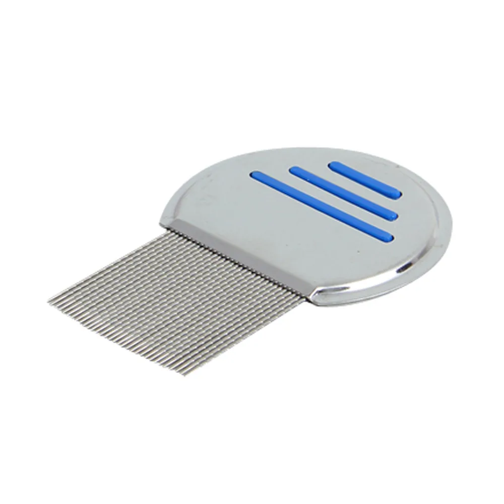 

Hair Care Hot 1PC Terminator Lice Comb Hair Rid Headlice stainless steel Metal Teeth fashion drop shipping 2019 Feb01