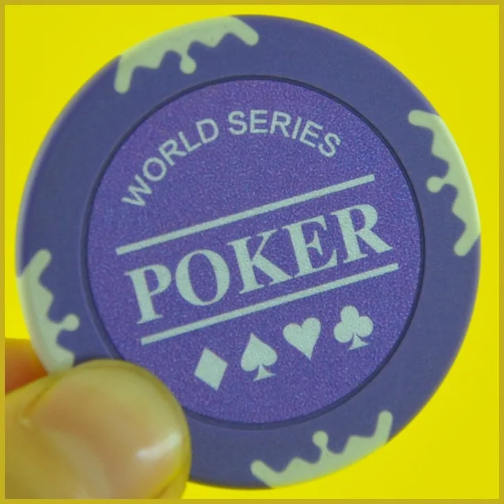 PN-9006 World Poker, без номинальной стоимости, 50 шт./партия, глина, фишки для покера вставка металлическая