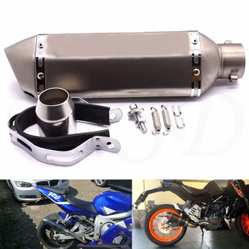 

Universal 36 51mm motorcycle modified Akrapovic exhaust pipe muffler for Honda CBR600RR CBR1000RR CBR300R CB300F CB300FA CBR500R